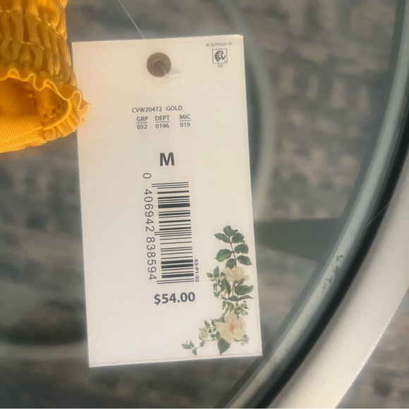 Yellow Ruffled Bikini Set - Picture 5 of 8